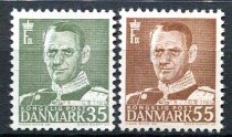 Danmark Afa 326 - 27 Postfrisk