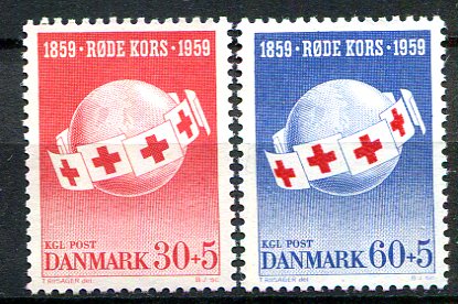 Danmark Afa 378 - 79 Postfrisk