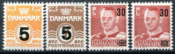 Danmark Afa 361 - 64 Postfrisk