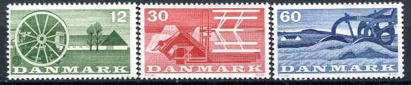 Danmark Afa 381 - 83 Postfrisk
