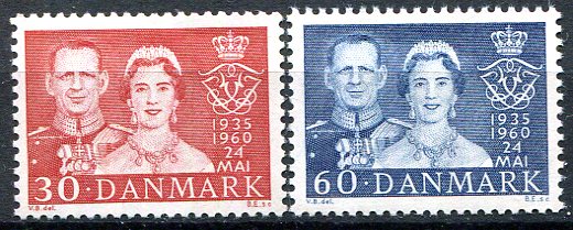 Danmark Afa 384 - 85 Postfrisk