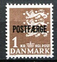 Danmark Afa 47 Postfrisk Postfærge