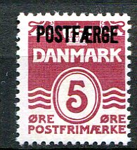 Danmark Afa 44 Postfrisk Postfærge