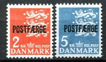 Danmark Afa 49 - 50 Postfrisk Postfærge