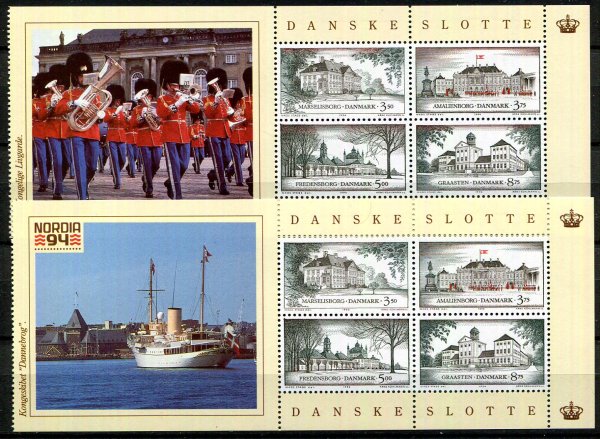 Danmark Afa 1066A - 66B Postfrisk Miniark