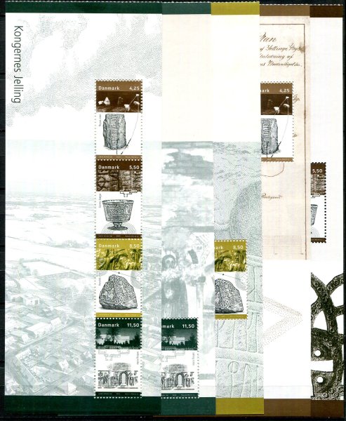 Danmark Afa 1367 - 71 Postfrisk Miniark