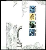 Danmark Afa 1730A - 34A Postfrisk Miniark