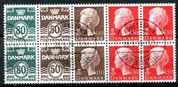 Danmark Afa HS 03 Stemplet Hæftesammentryk