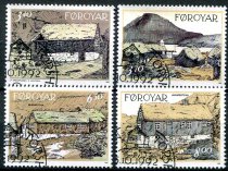 Færøerne Afa 231 - 34 Stemplet