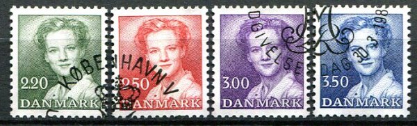 Danmark Afa 773 - 76 Stemplet