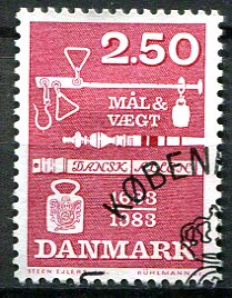 Danmark Afa 780 Stemplet