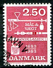 Danmark Afa 780 Stemplet