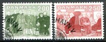 Danmark Afa 785 - 86 Stemplet