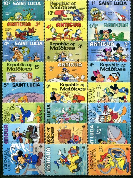Diverse Walt Disney