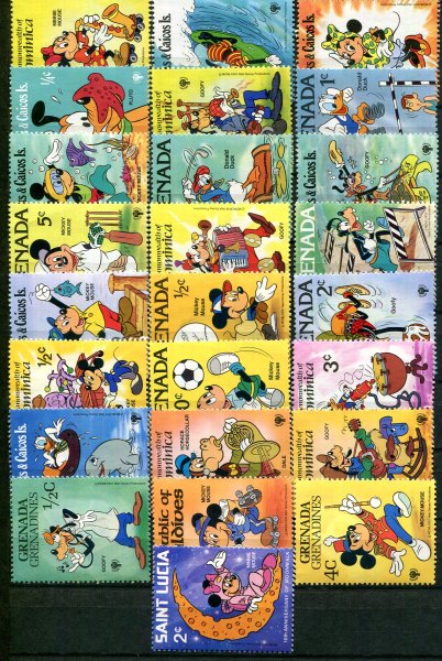 Diverse Walt Disney