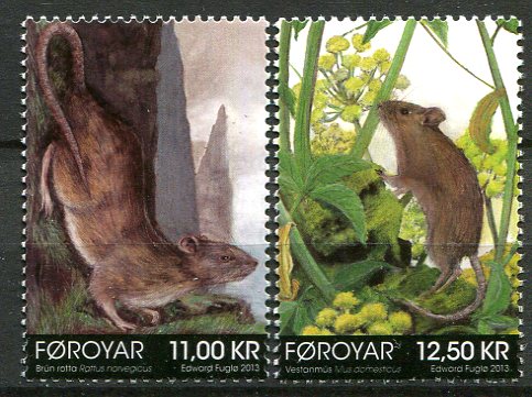 Færøerne Afa 781 - 82 Postfrisk