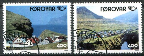 Færøerne Afa 240 - 41 Stemplet