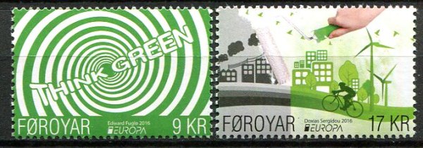 Færøerne Afa 856 - 57 Postfrisk