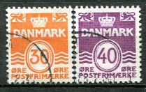 Danmark Afa 741 - 42 Stemplet