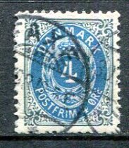 Danmark Afa 23B Stemplet