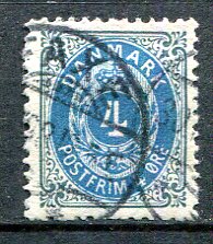 Danmark Afa 23B Stemplet