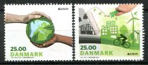 Danmark Afa 1859A - 60A Postfrisk