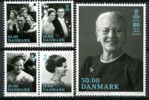 Danmark Afa 1985A - 90A Postfrisk