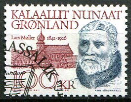 Grønland Afa 228 Stemplet