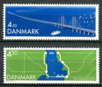 Danmark Afa 1254 - 55 Postfrisk