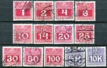 Østrig Afa 034 - 46 Stemplet Porto