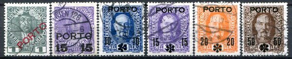 Østrig Afa 058 - 63 Stemplet Porto