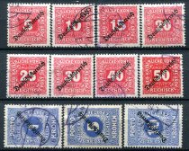 Østrig Afa 064 - 74 Stemplet Porto