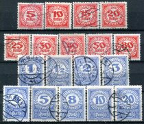 Østrig Afa 075 - 92 Stemplet Porto