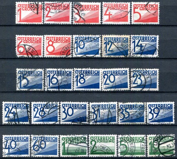 Østrig Afa 132 - 58 Stemplet Porto