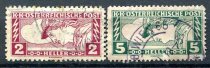 Østrig Afa 31a - 32a Stemplet Avisporto