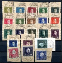 Østrig Afa 22 - 42 Stemplet Feltpost i Ungarn