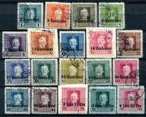 Østrig Afa 1 - 19 Stemplet Feltpost i Italien