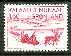 Grønland Afa 128 Postfrisk