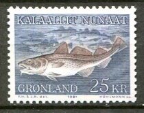 Grønland Afa 129 Postfrisk