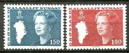 Grønland Afa 134 - 35 Postfrisk
