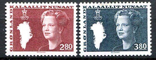Grønland Afa 155 - 56 Postfrisk