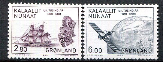 Grønland Afa 157 - 58 Postfrisk