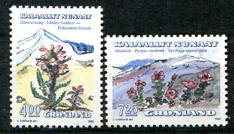 Grønland Afa 224 - 25 Postfrisk