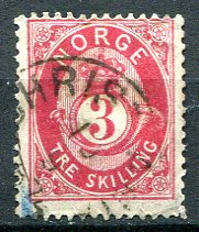 Norge Afa 18 Stemplet