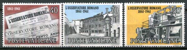 Vertikanstaten Afa 395 - 97 Postfrisk