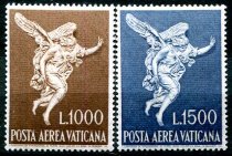 Vertikanstaten Afa 411 - 12 Postfrisk