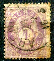 Norge Afa 19 Stemplet