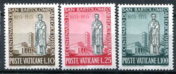 Vertikanstaten Afa 262 - 64 Postfrisk