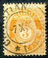 Norge Afa 23 Stemplet