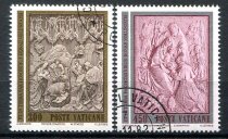 Vertikanstaten Afa 823 - 24 Stemplet